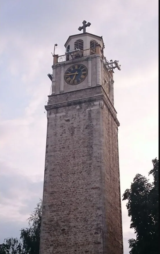 Der Uhrturm Saat Kula in Bitola