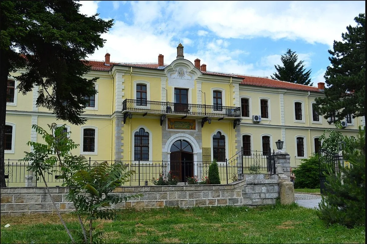 Das Gebäude des Museums von Bitola